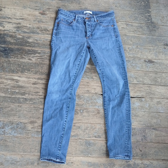 LOFT Denim - GUC Loft Curvy Skinny Blue Jeans Size 4/27